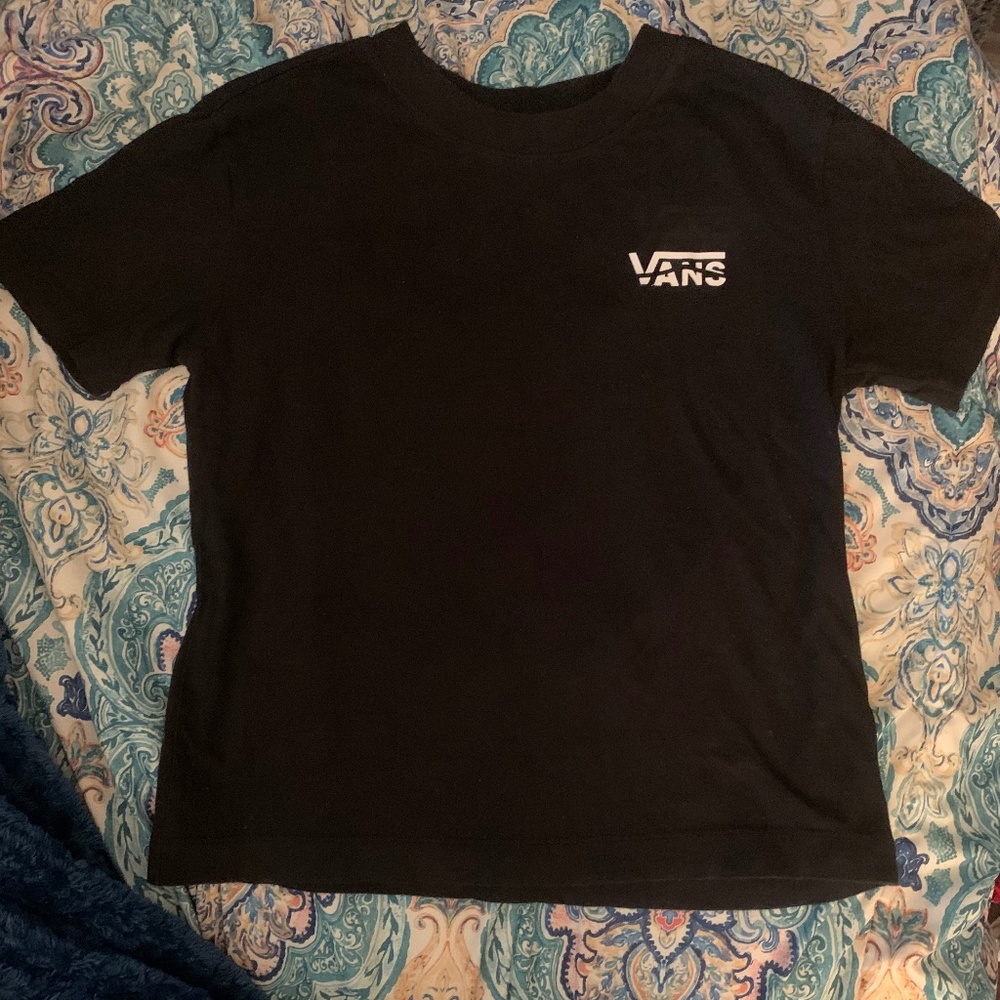 Vans black tee